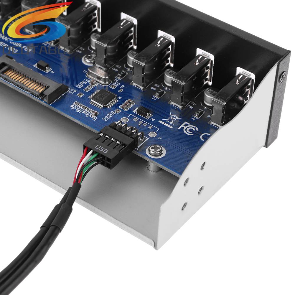 Bộ ChuyểN ĐổI Ổ ĐĩA CD-ROM 9 Pin Sang 7 CổNg USB 2.0 5.25 inch