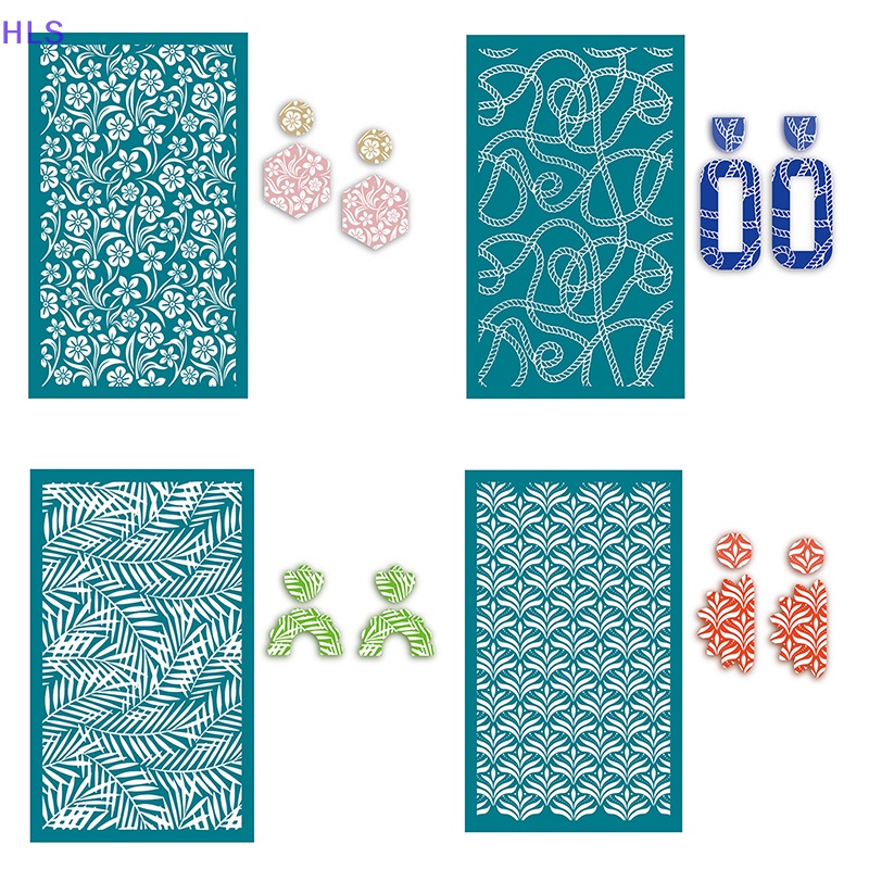 [HLS] Khuôn Vải Lụa Polymer Có Thể Tái Sử Dụng Dùng Làm Trang Sức Thủ Công