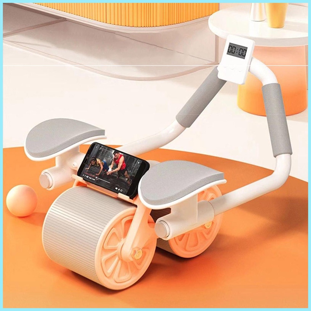 Con Lăn Tập Cơ Bụng Tự Động Hai Đầu Chuyên Dụng