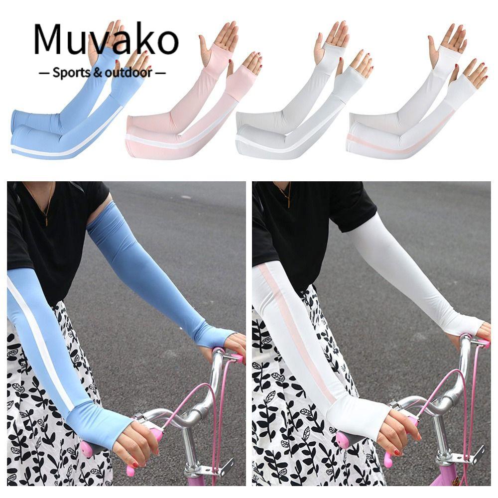 MUVAKO Găng Tay Lái Xe Chống Nắng Thoáng Khí Thời Trang Mùa Hè