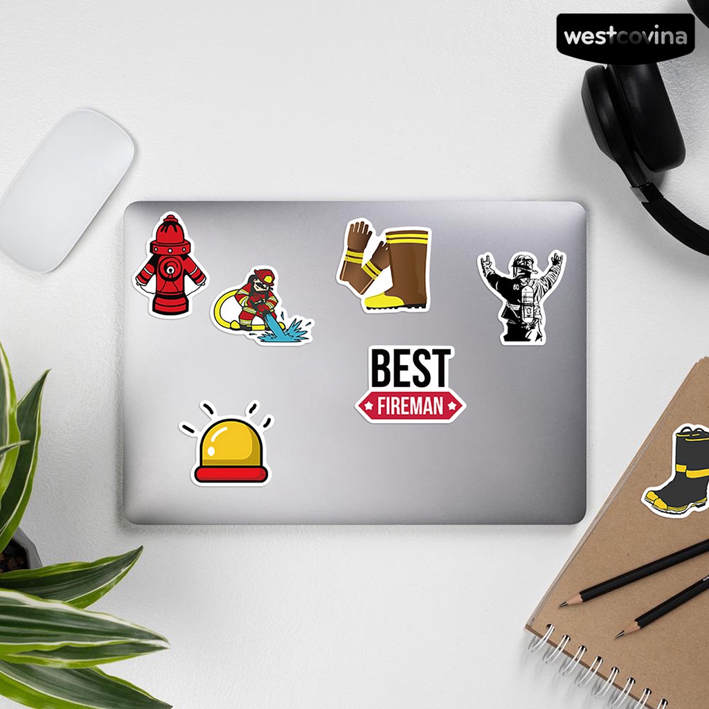 [WSTN] [WSTN]✎Bộ 52 Miếng Dán Hoạt Hình Graffiti Chống Thấm Nước Có Thể Tháo Rời