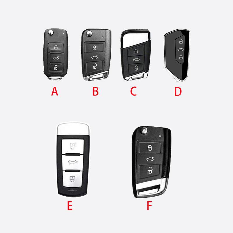 Vỏ Bảo Vệ Chìa Khóa Điều Khiển Từ Xa Cho Xe Hơi Volkswagen Tiguan Passat Golf T-ROC Polo Touran
