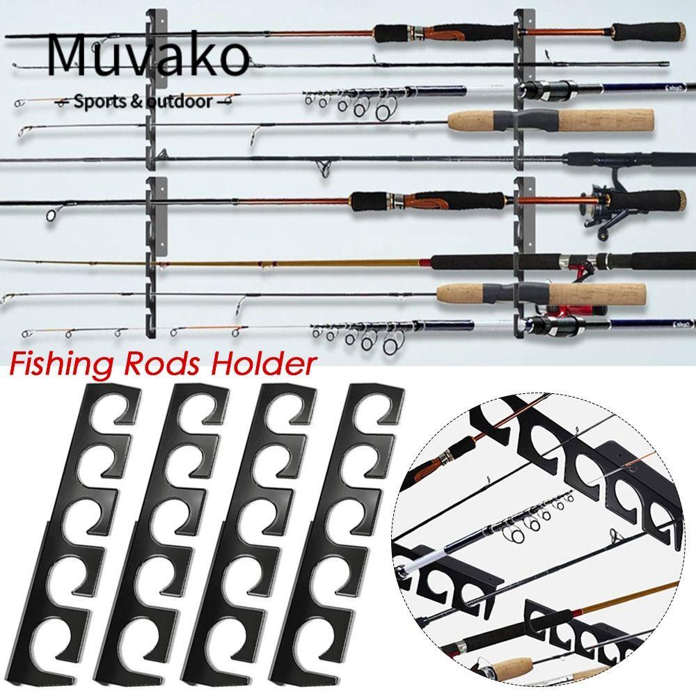 MUVAKO Giá Đỡ Cần Câu Cá Chất Liệu Nhựa Dễ Lắp Ráp