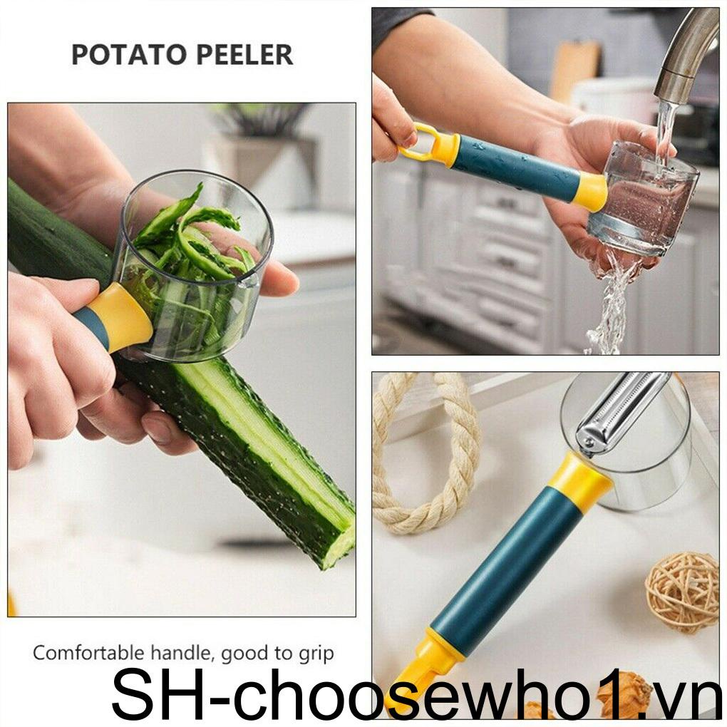 Dụng Cụ Gọt Vỏ Rau Củ Quả Bằng Thép Không Gỉ