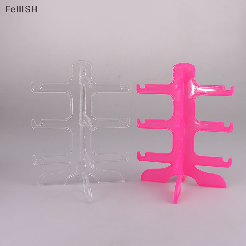 [Felli] Giá Đỡ Trưng Bày Mắt Kính / Trang Sức / Mắt Kính 3 Tầng Sáng Tạo Và Thiết Thực 439br