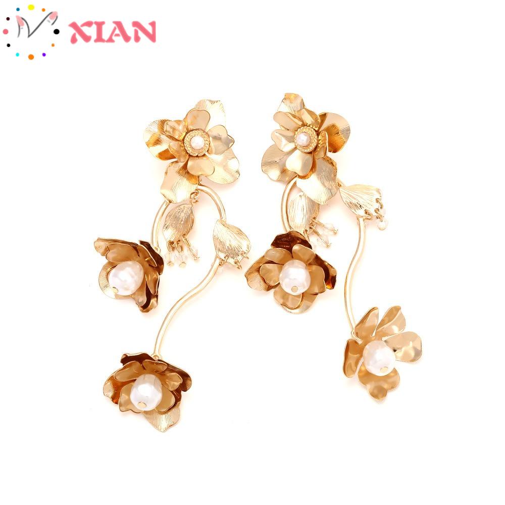 XIANTIN Khuyên Tai Dạng Hạt Tinh Tế Thời Trang Cho Nữ