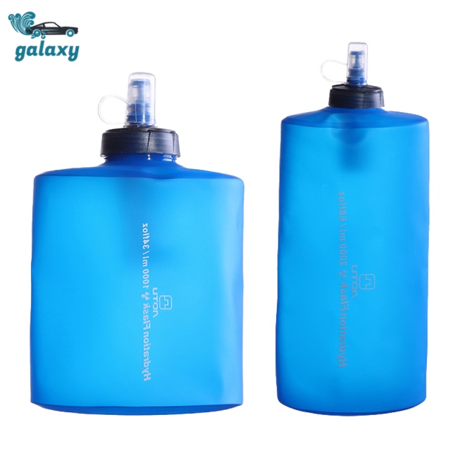 Galaxy Bình Nước Mềm Dung Tích Lớn 1000ml / 2000ml Có Bộ Lọc Tiện Dụng Khi Đi Bộ Đường Dài