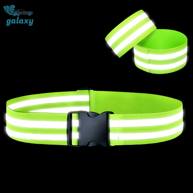 Galaxy Set 2 Vòng Đeo Tay Phản Quang Độ Co Giãn Cao An Toàn Cho Hoạt Động Ngoài Trời