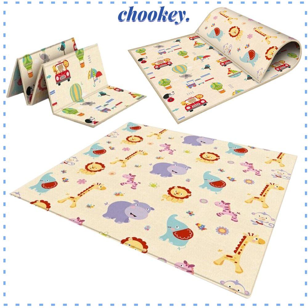 CHOOKEY Thảm Lót Sàn Chống Thấm Nước Gấp Gọn Tiện Dụng Cho Bé
