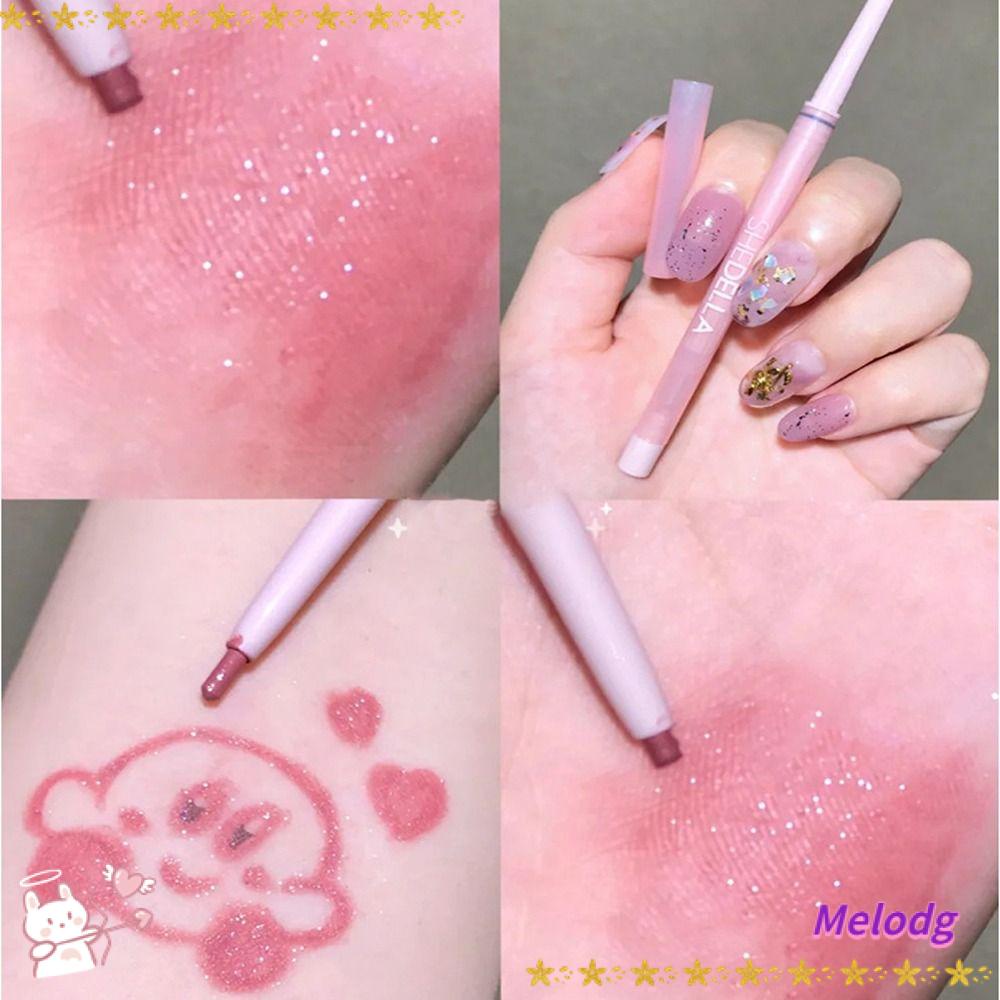 Bút Kẻ Mắt Ngòi 1.5mm Màu Nâu Siêu Mịn Trang Điểm Chống Mồ Hôi Dành Cho Bạn Nữ