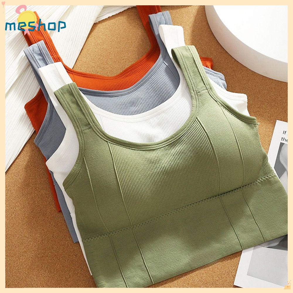 ME Áo Ngực Thể Thao Nữ Không Đường May Chống Mồ Hôi