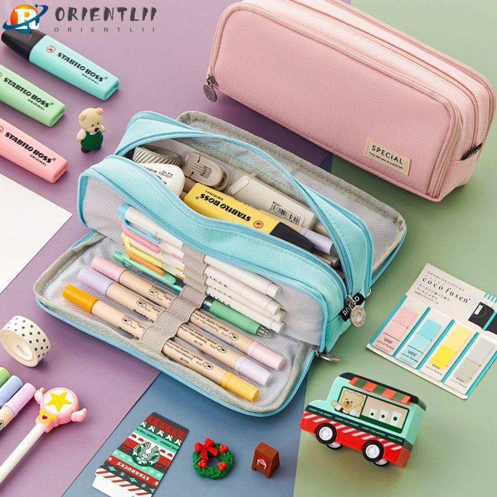 ORIENTLII Túi Đựng Bút Hình Dáng Dễ Thương