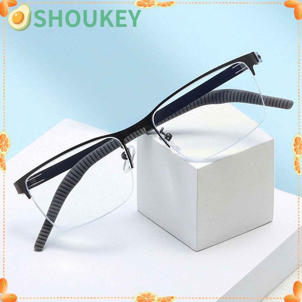 SHOUKEY Kính Đọc Sách Chống Ánh Sáng Xanh Kiểu Dáng Đơn Giản Phong Cách Vintage