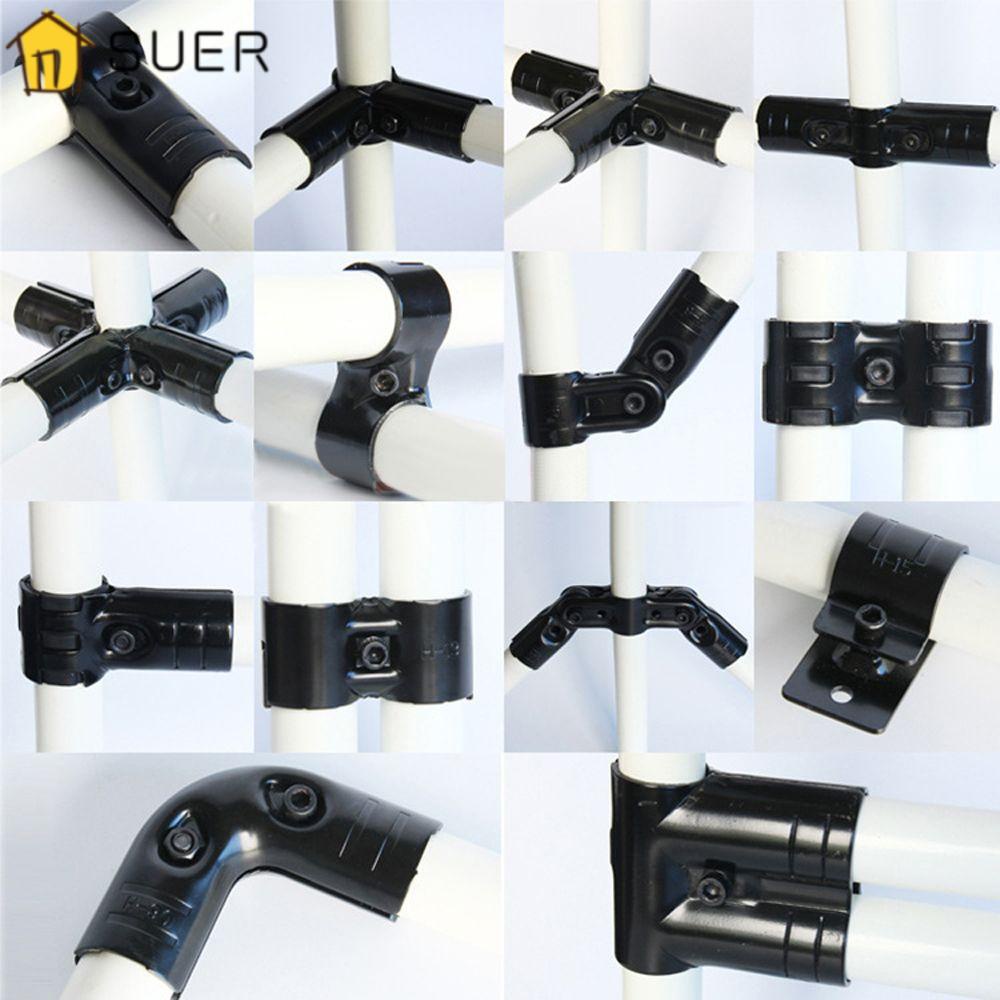 SUENIN Ống Kim Loại PVC Màu Đen Chuyên Dụng Chất Lượng Cao