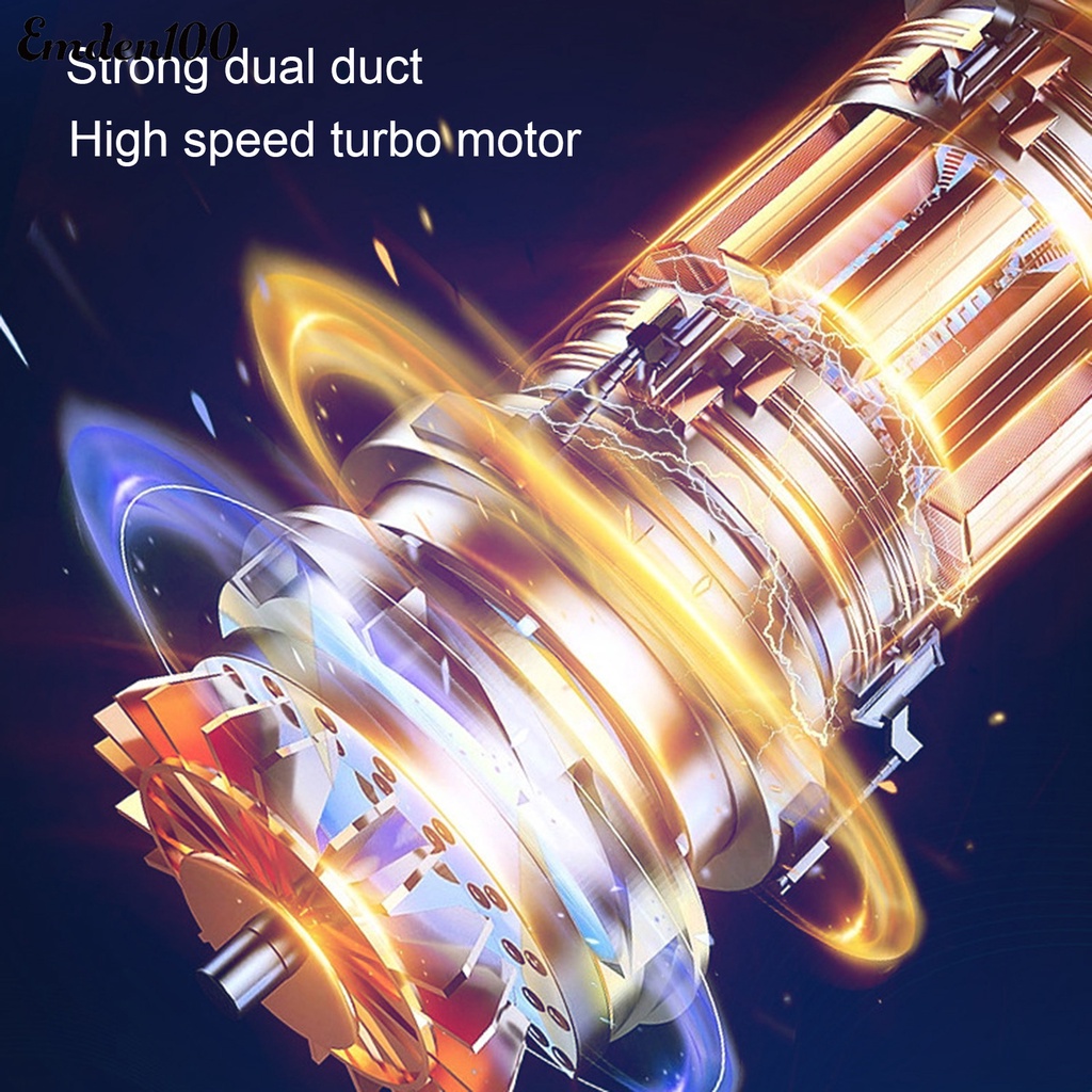 Máy Hút Bụi Mini 200mAh 120W Có Giác Hút Mạnh Dùng Trong Xe Hơi / Nhà Cửa