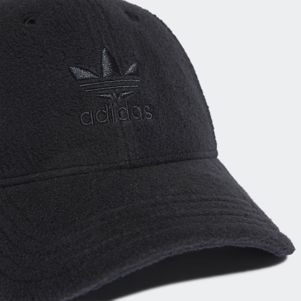 Adidas Phong cách sống Mũ Bóng Chày Mùa Đông Ba Lá Classic Adicolor Unisex Đen HL9332