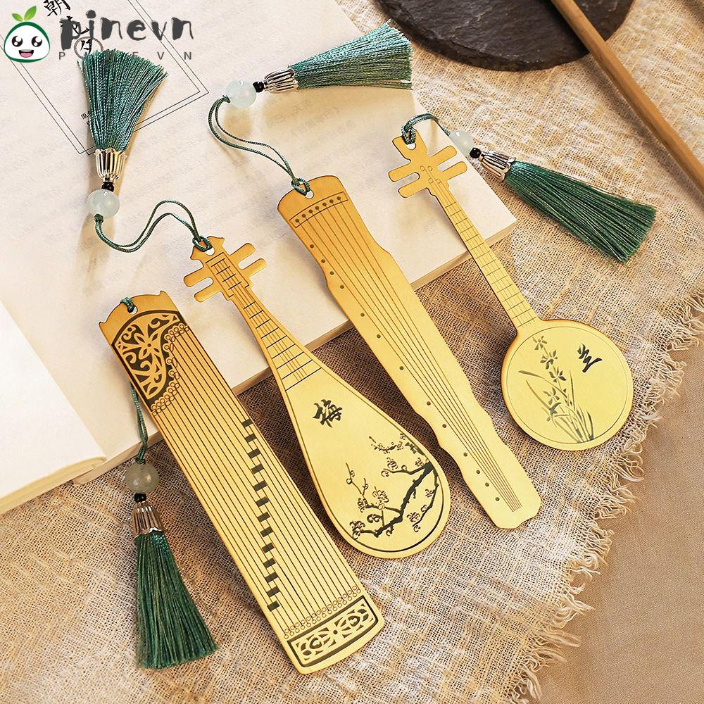 PINEVN Thẻ Đánh Dấu Trang Sách Phong Cách Trung Hoa