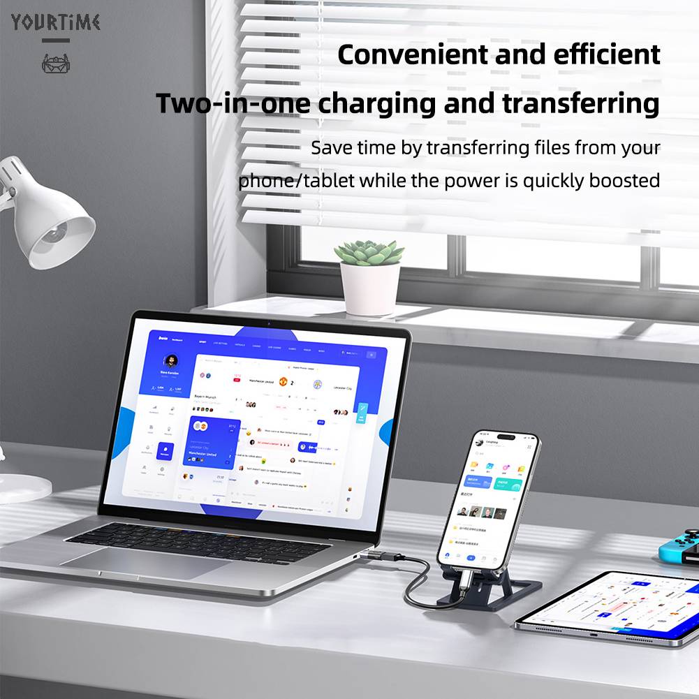 Bộ ChuyểN ĐổI OTG Type-C Sang USB 480Mbps BằNg HợP Kim Nhôm