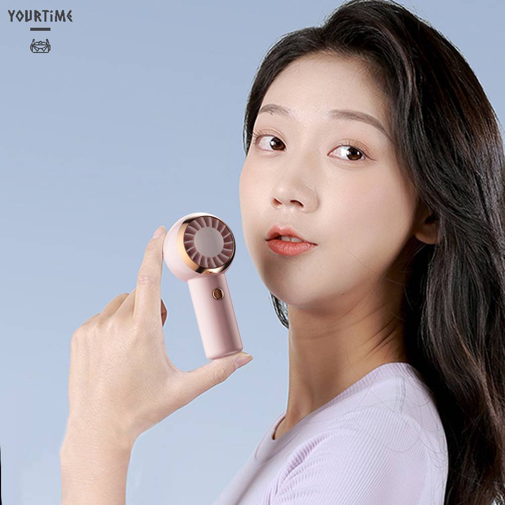 Quạt Mini Cầm Tay Để Bàn Tiện Dụng Cho Học Sinh / Văn Phòng