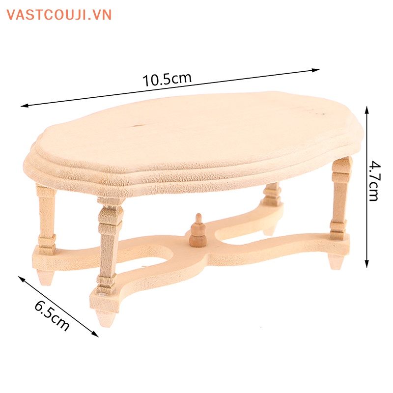 Mô Hình Bàn Cà Phê VASTJI Tỉ Lệ 1: 12 Trang Trí Nhà Búp Bê