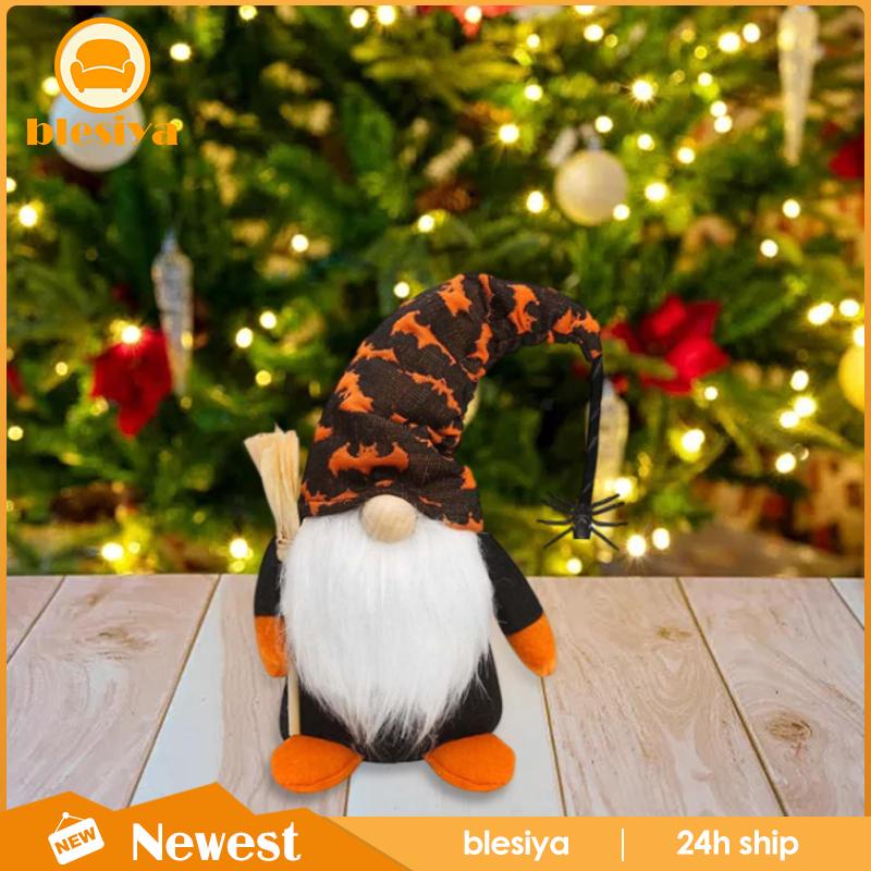 [Blesiya] Khay Đựng Đồ Handmade Gnomes Nhồi Bông Đáng Yêu Trang Trí Halloween