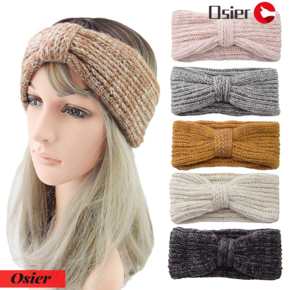 Băng Đô Turban Đan Chéo Co Giãn Thời Trang