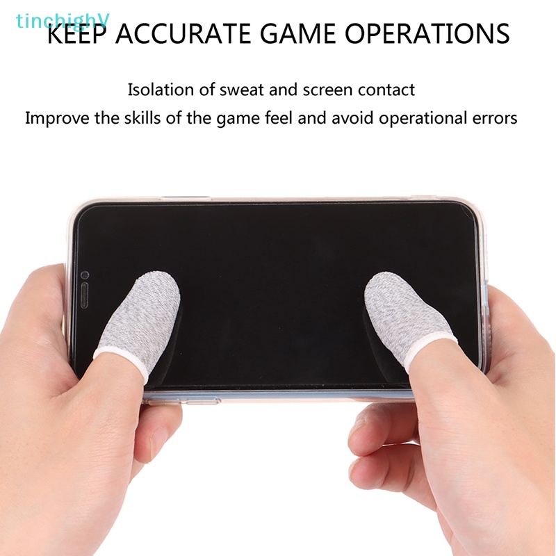Set 10 Găng Tay [TinchighV] Chống Mồ Hôi Cảm Ứng Màn Hình Điện Thoại Di Động