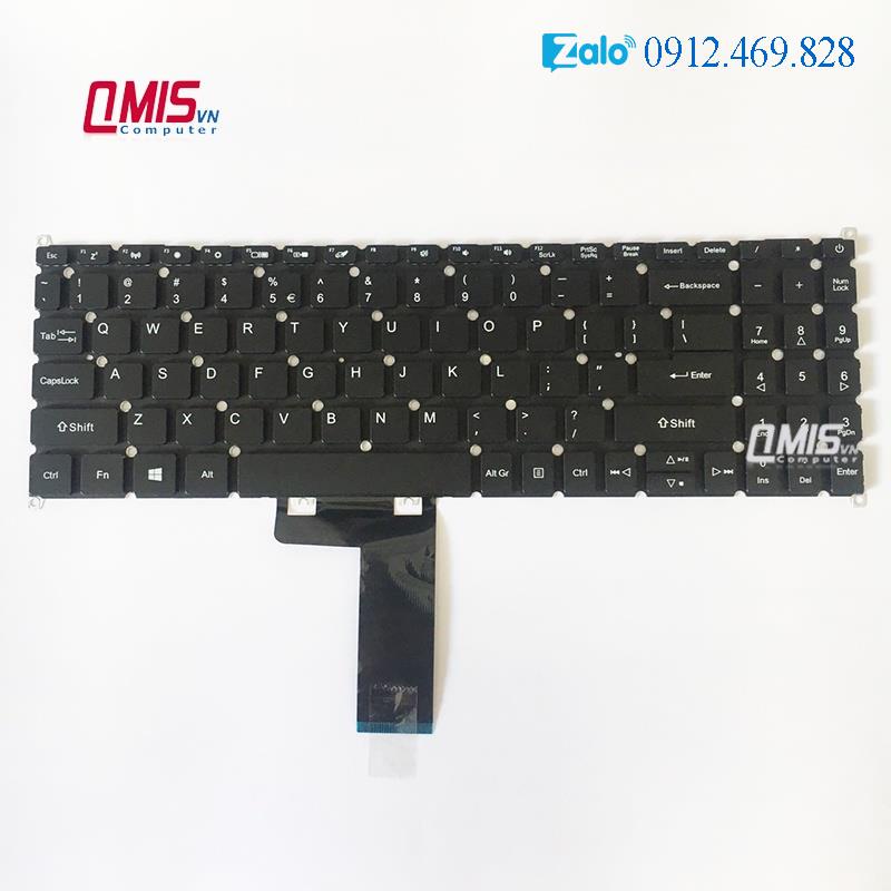 Bàn phím laptop Acer Aspire 3 A315-22, A315-23, A315-34, A315-41, A315-42, A315-54, A315-55, A315-56, A315-57, A315-58
