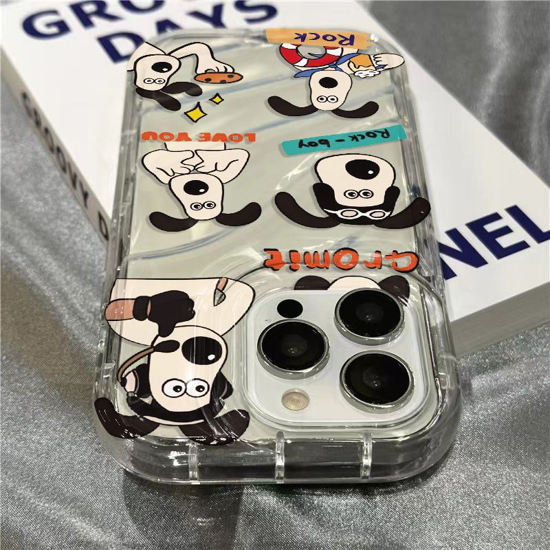 Ốp Điện Thoại Mềm Trong Suốt In Hình Chú Cún Dễ Thương Cho Iphone 7sins xr811 1312iPhone14promax