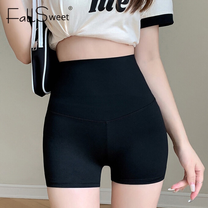 FallSweet 40-80kg Quần legging Thể Thao Lưng Cao Không Đường May Thích Hợp Tập Yoga Cycling Fitness