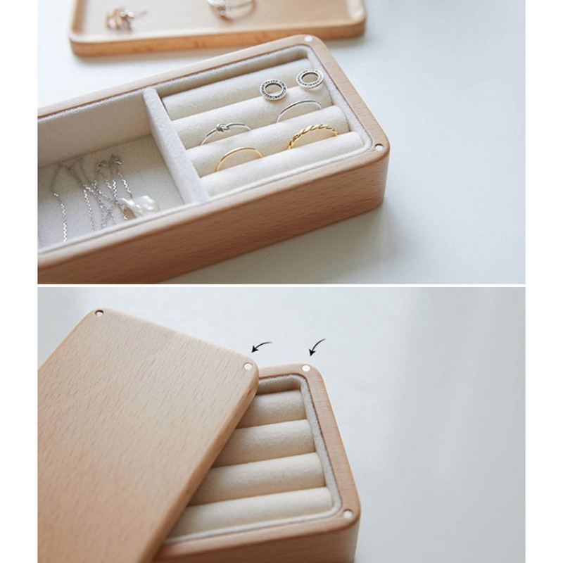 Hộp Đựng Trang Sức Cỡ Lớn Có Nắp Đậy Tiện Dụng