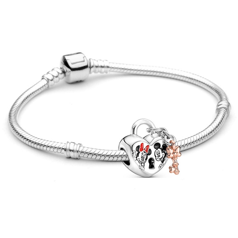 PANDORA  Mickey Pumpkin hoạt hình Bracelet
