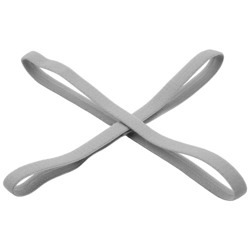 Bộ 4 Băng Đô Thể Thao Dày Chống Trượt Co Giãn Cho Nam Và Nữ (Màu Đen, Xám)