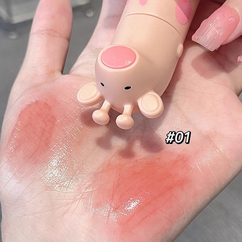 Son Môi Dạng Lỏng Chống Thấm Nước Lâu Trôi Thiết Kế Hình Chú Nai Dễ Thương