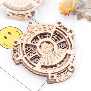 Lịch Gỗ 3D Lắp Ráp Mô Hình Cơ Khí Thủ Công Ba Chiều