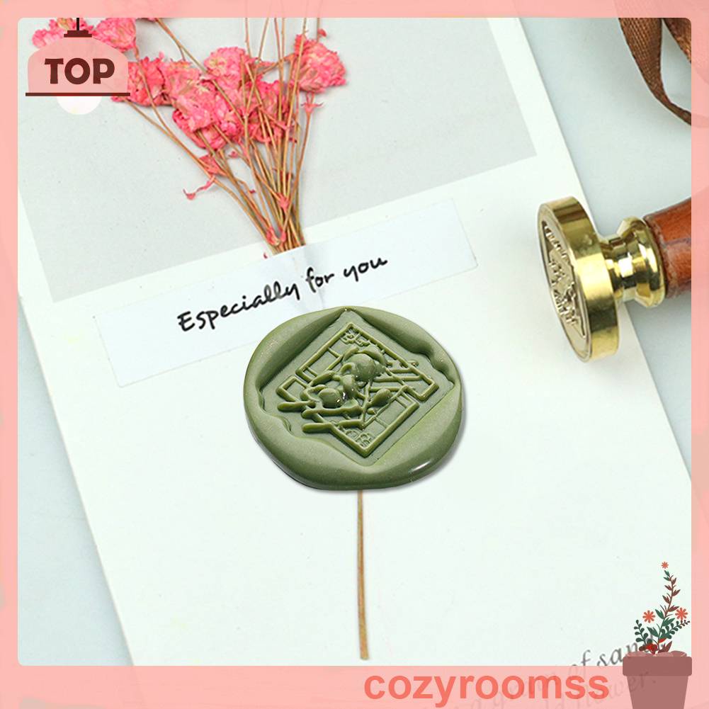 Đầu Con Dấu Sáp Tráng Men Phong Cách Cổ Điển Dùng Để Trang Trí Thiệp Cưới Thẻ