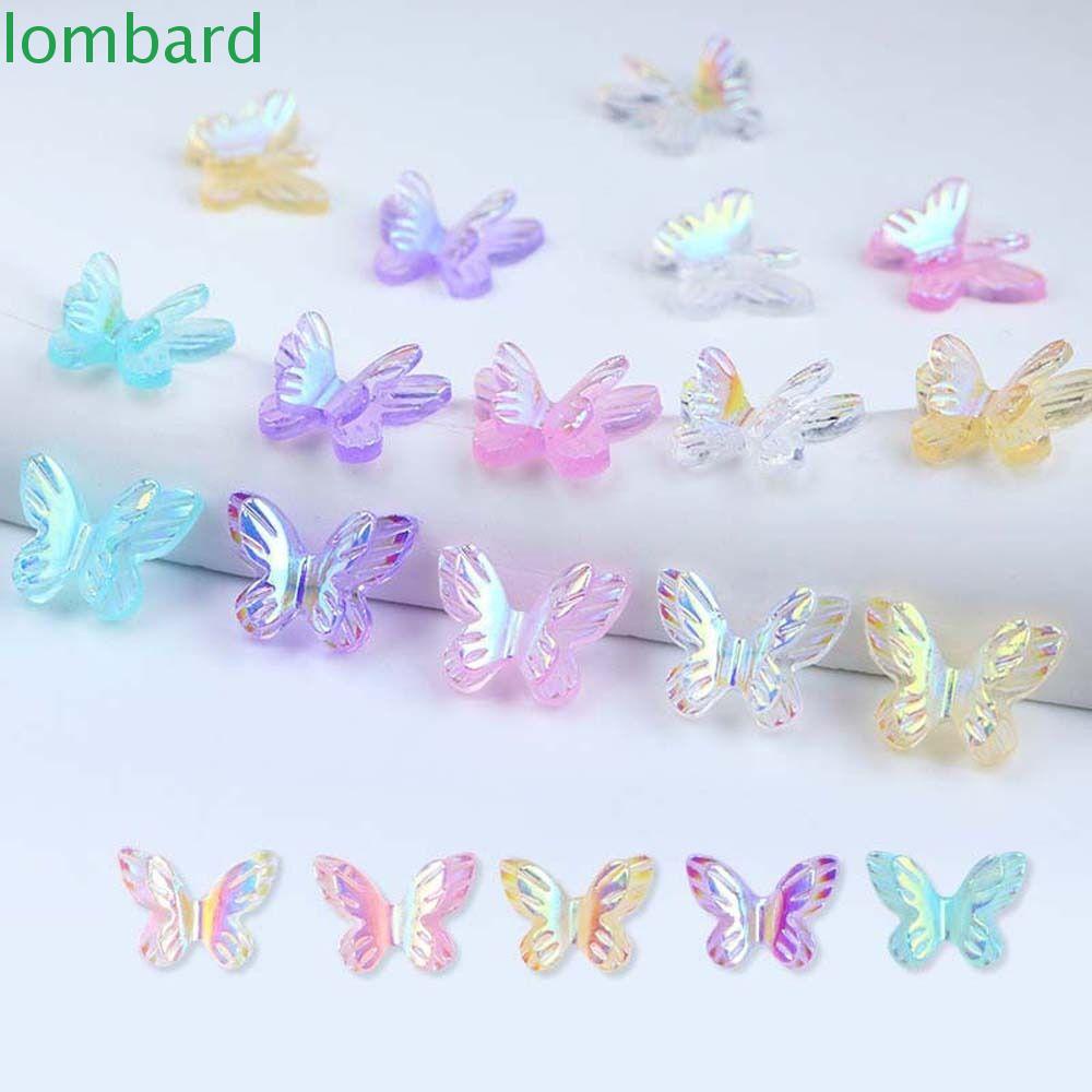 Đá Đính Trang Trí Móng Tay Hình Bướm Nhiều Màu Sắc Cho Nữ