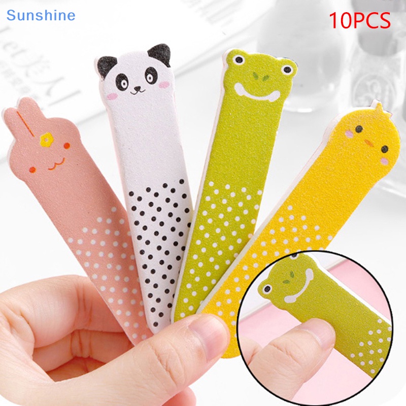 Set 10 Dũa Móng Tay Tiện Dụng Chất Lượng Cao