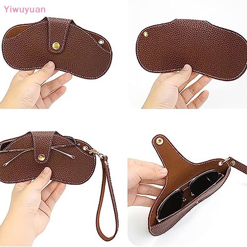 Túi Da PU Mềm Đựng Mắt Kính Chống Áp Lực Tiện Lợi Mới