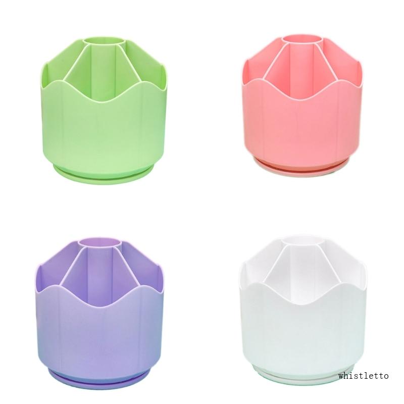 Giá Đỡ Bút Chì Xoay 360 Độ Dành Cho Văn Phòng / Trường Học° Giá Đỡ Bút Thiết Kế Đơn Giản Tiện Dụng