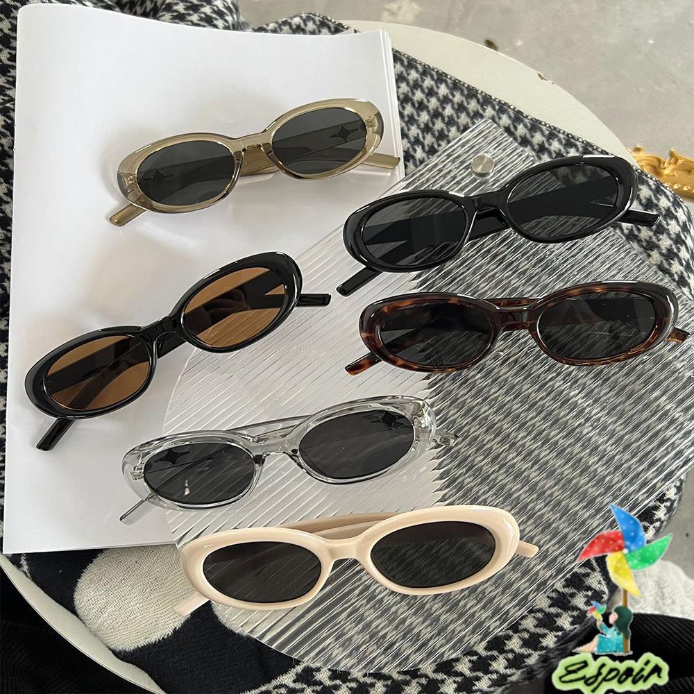ESPO Galaxy Kính Mát Gọng Oval Nhỏ Phong Cách Retro