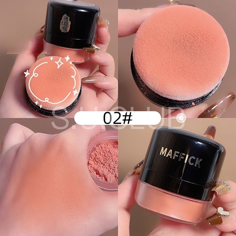 Maffick Phấn Má Hồng Dạng Cushion Mềm Mịn Thân Thiện Với Da 3 Màu Tùy Chọn