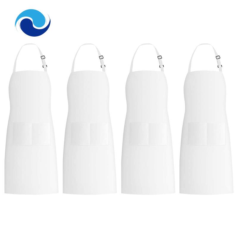 4 Tạp Dề Nấu Ăn 2 Túi Có Thể Điều Chỉnh Kích Cỡ Cho Nam Và Nữ