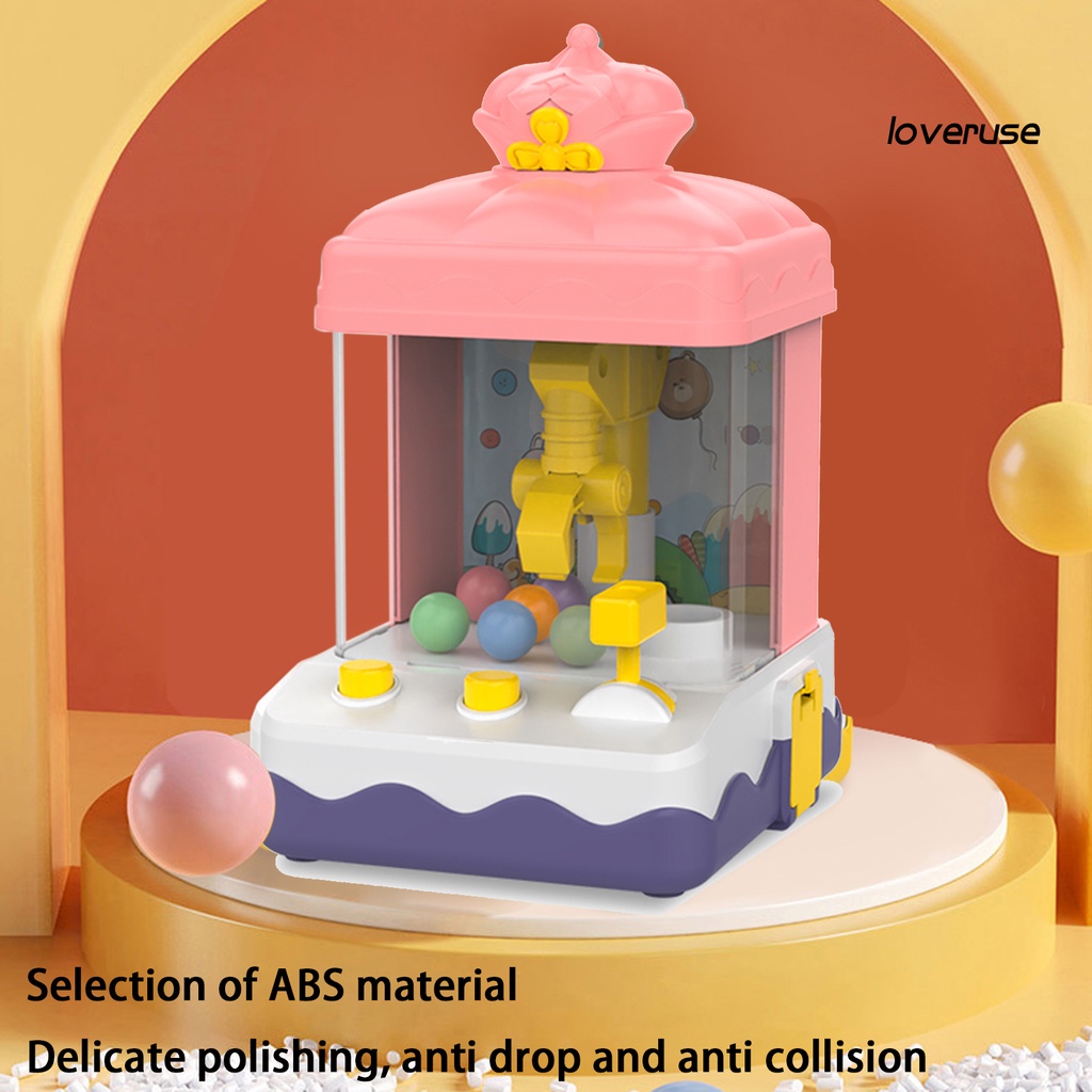 Loveruse Đồ Chơi Máy Kẹp Móng Vuốt Điều Khiển Chuyển Động Đơn Giản Giải Trí Dễ Sử Dụng Cho Bé