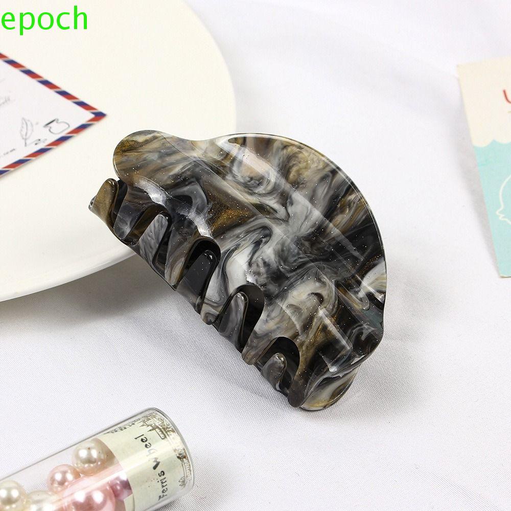 EPOCH Kẹp Tóc Càng Cua Lớn Bằng Acrylic Sáng Tạo Thời Trang Hàn Quốc Cho Nữ
