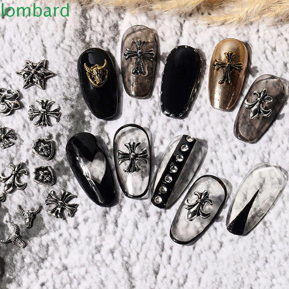 LOMBARD Hộp Phụ Kiện Đinh Tán Trang Trí Móng Tay Chuyên Dụng
