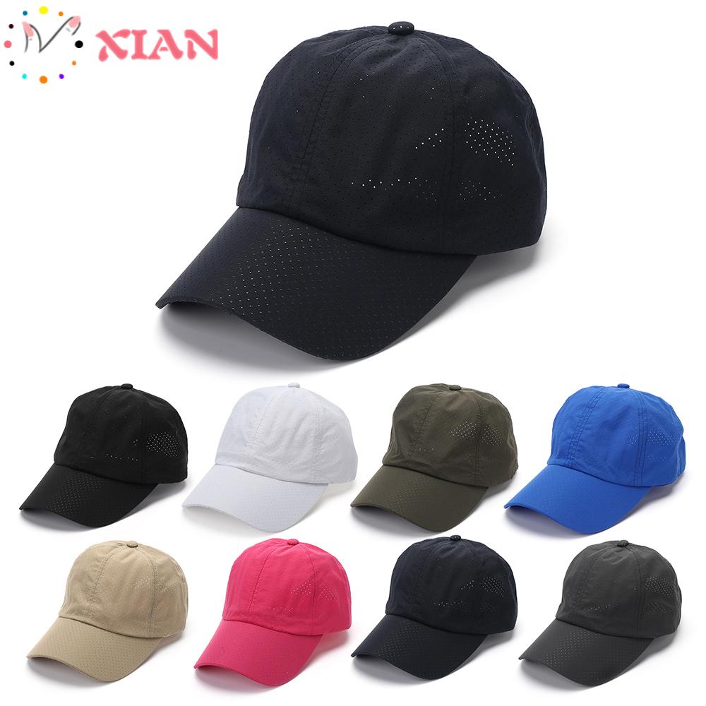 XIANTIN Mũ Lưỡi Trai Thể Thao Phối Lưới Thoáng Khí Khô Nhanh Cho Nam Và Nữ