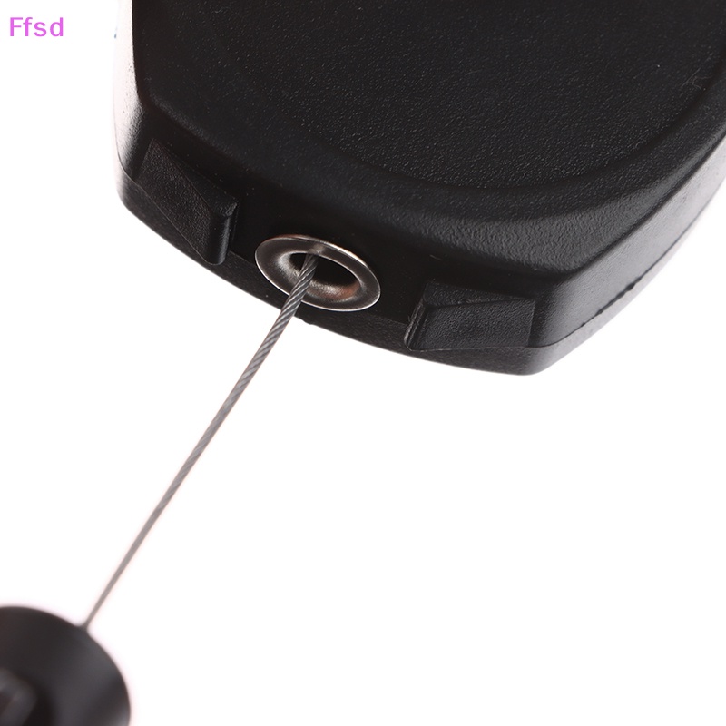 {Ffsd} Móc Khóa Thể Thao Dạng Kéo Ba Lô Tròn Màu Đen Đơn Giản Cổ Điển Có Thể Thu Gọn Dễ Dàng Bán Chạy