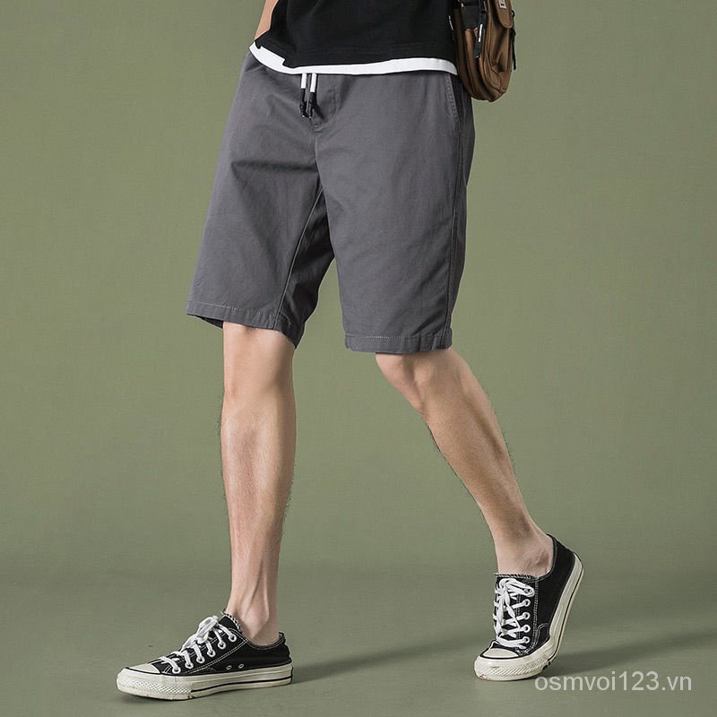 Quần Short Thể Thao Bằng Cotton Thời Trang Mùa Hè Dành Cho Nam