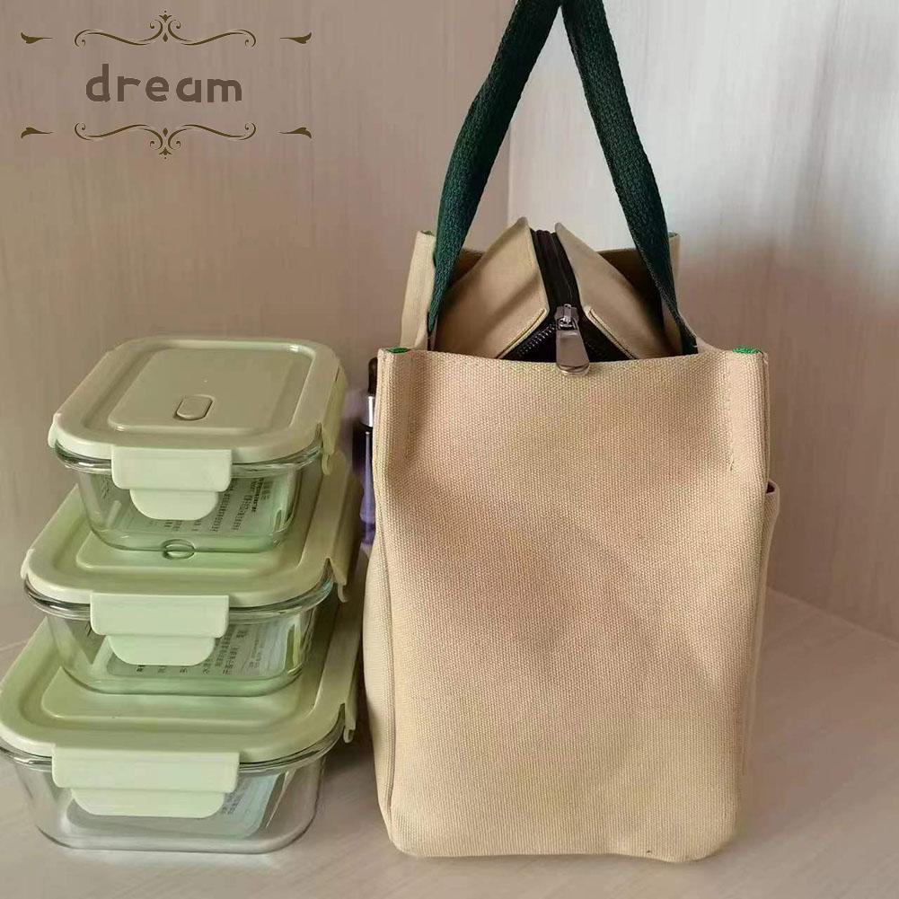 【DREAMLIFE】Bag Zipper Design 24*15*22cm Large Pocket Large-capacity Opening Design